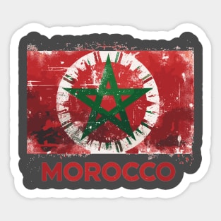 Morocco Sticker